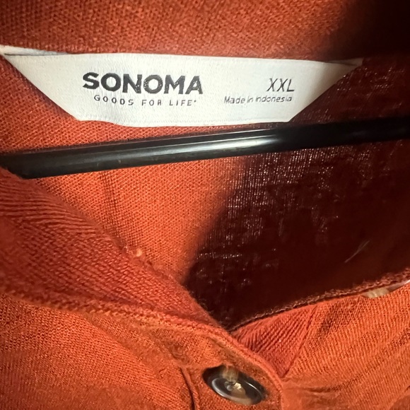 Rust colored casual dress - Picture 3 of 3